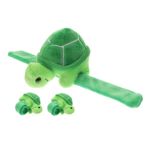 TOYANDONA 3stücke Schlagarmband Süße Stofftiere Als Slap-bänder Für Junge Mädchen Partygeschenke Handgelenk-accessoires Aus Weichem Plüsch von TOYANDONA