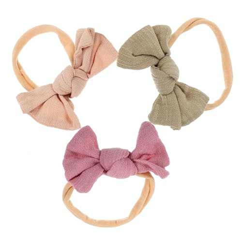 TOYANDONA 3St Baby-Stirnband baby stirnbänder Haarband Haarschmuck Haargummis stirnband für kleinkinder Stirnbänder für Kleinkinder einfach Stirnband Kopfbedeckung Kleine Chiffon von TOYANDONA