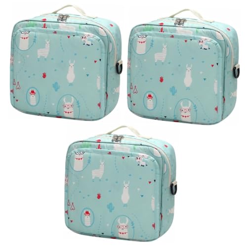 TOYANDONA 3St Wickeltasche Reise-Organizer-Taschen Babywindel-Organizer Aufbewahrungstasche Handtaschen Windelbehälter Bedruckte Windeltasche mit Reißverschluss Windeln Mumientasche Reisen von TOYANDONA