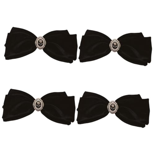 TOYANDONA 4 Stück Bowknot-Perlenhaar Haarschmuck für Damen Haarspange flower hair clips blumenhaarklammer Haarnadel Haarschmuck für Frauen Haarschleifen für Frauen Temperament schmücken von TOYANDONA