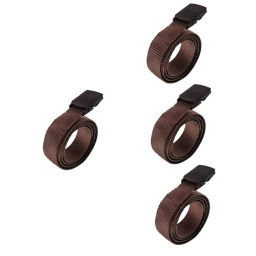TOYANDONA 4 Stück Gürtel verstecken Schlüssel versteckt Plus Beutel Tasche Taille Geld Kasse Reisebund Reisezubehör für Frauen Plastik Kaffee von TOYANDONA