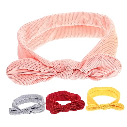 TOYANDONA Haarbänder Für Mädchen Set Mit Stirnbändern Schleife Weiches Polyester Unverformbar Für Besondere Anlässe Des Babys von TOYANDONA