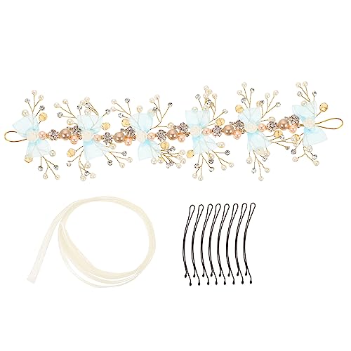 TOYANDONA 4 Stück Krone Haarschmuck für Kinder Haarschmuck für Mädchen Strass-Stirnbänder halloween haarschmuck kinder hair accessories for Stirnband Haarschmuck für die Hochzeit Kleid von TOYANDONA