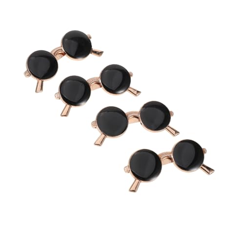 TOYANDONA 4stücke Sonnenbrillen-haarspangen Aus Metall Für Verspieltes Haarstyling Dekorative Kopfbedeckungsaccessoires Mit Kreativem Design Für Täglichen Gebrauch von TOYANDONA