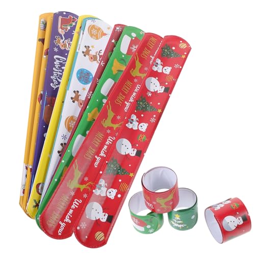 TOYANDONA 48St 2023 Weihnachts-Schnappring-Armband Party Gefälligkeiten Weihnachtsarmband Weihnachtsklatsch weihnachtsmotiv weihnachts party weihnachtsfeier versorgung Schlagringe PVC TOYANDONA 48St 2023 Weihnachts-Schnappring-Armband Party Gefälligkeiten Weihnachtsarmband Weihnachtsklatsch weihnachtsmotiv weihnachts party weihnachtsfeier versorgung Schlagringe PVC von TOYANDONA