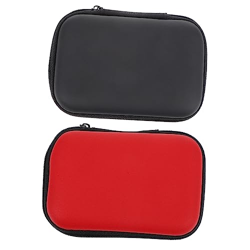 TOYANDONA 4stücke Gitarren-Pick Aufbewahrungsbox Tragbare Organizer Tasche Mit Reißverschluss Für Gitarren-zubehör Für Reisen Und Konzerte Schützt Ihre Plektren Sicher von TOYANDONA