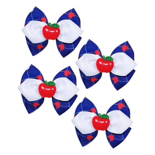 TOYANDONA 4stücke Haarschmuck Für Mädchen Haarschleifen Und Haarspangen Haar Bögen Haar Clips Mit Bowknot Clip Für Mädchen Für Frauen Und Für Alltag Und Besondere Anlässe von TOYANDONA