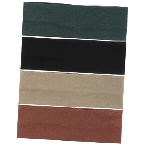 TOYANDONA 4stücke Stirnbänder Für Damen Sport Schweißableitend Elastisch Lauf Haarband Fitness Training Yoga Outdoor Accessoire von TOYANDONA