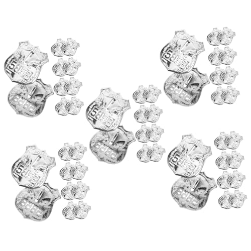 TOYANDONA 5 Sätze Mit Lebensechtes Cosplay -requisite Pin Brosche Mit Mini-abzeichen Silber Plastik 10 Stück * 5 TOYANDONA 5 Sätze Mit Lebensechtes Cosplay -requisite Pin Brosche Mit Mini-abzeichen Silber Plastik 10 Stück * 5 von TOYANDONA
