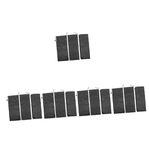 TOYANDONA 5 Sätze Wasserdichtungsbeutel Im Freien Im Freien Zubehör Besteck Camping-kochgeschirr Container BBQ Tool Storage Outdoor Tragetasche Für Grillutensilien Stoff Schwarz 3 Stücke * 5 von TOYANDONA