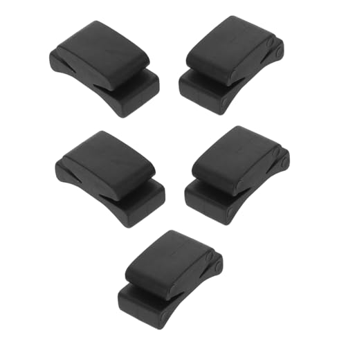 TOYANDONA 5 Stück Teiliges Gummi Pick Holder Passend für Gitarre Bass Ukulele Rutschfester Plectrum Organizer Am Kopf Leicht Tragbar Praktischer Pick Aufbewahrungsclip von TOYANDONA