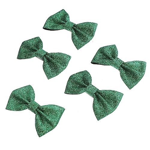 TOYANDONA 5St Haarnadel st patricks day haarschmuck haarklammer grün Alligator-Haarspangen für Frauen St. Patricks Day Stirnband deko Haar Klammern Haarpflegezubehör Bowknot-Haarklemme bunt von TOYANDONA