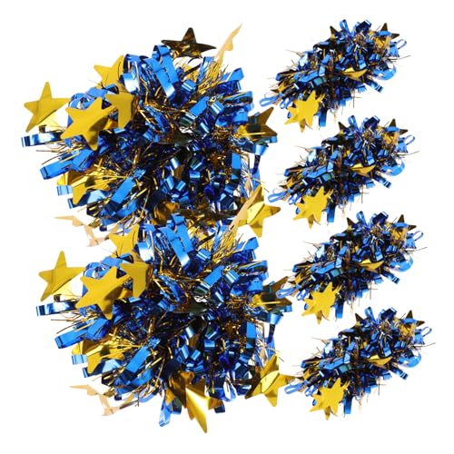 TOYANDONA 6stücke Cheerleading Pompoms Für Junge Mädchen Bunte Handblumen Leichte Pet-materialien Für Tanzvorführungen Sportevents Und Partys Cheer Zubehör Für Teams von TOYANDONA