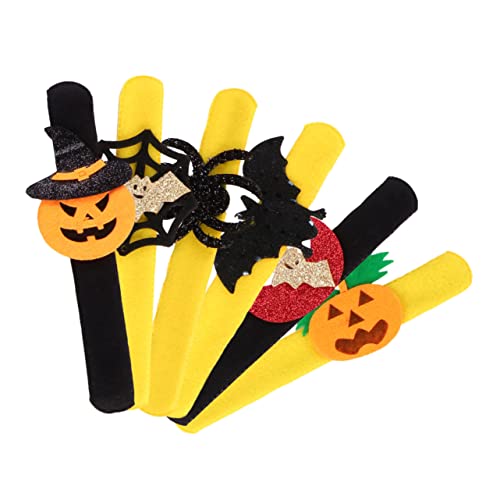 TOYANDONA 6stücke Klatschkreis-armband Halloween-armband Für Junge Mädchen Party-gastgeschenke Tanzparty-requisiten Party-dekorationen Atmungsaktiv Und Bequem von TOYANDONA