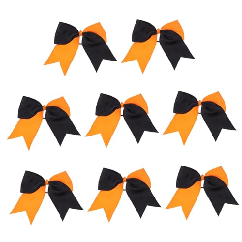 TOYANDONA 8stücke Schleifen Für Cheerleader Haarschleifen Aus Gurtmaterial Stirnband Mit Schleifen Für Mädchen von TOYANDONA