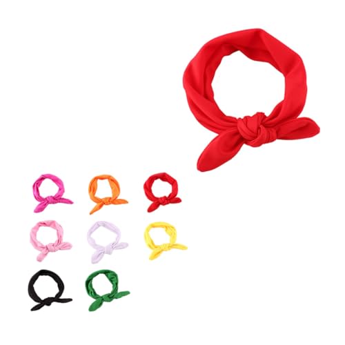 TOYANDONA 8stücke Mädchen Haarbänder Mit Elastischem Knötchen Süße Bunte Kopfbedeckungen Für Neugeborene Und Kleinkinder Für Fotoshootings Und Alltag von TOYANDONA