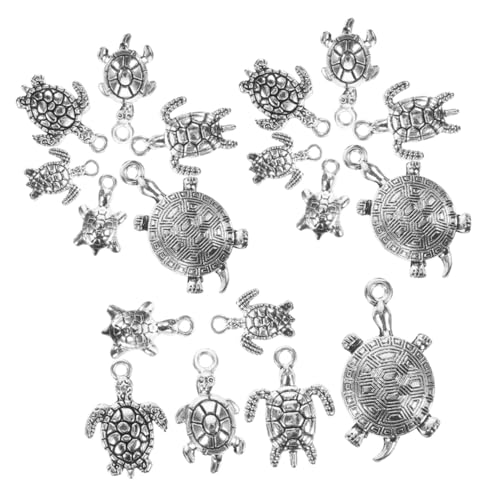 TOYANDONA 90 Stück Teiliges Meeresschildkröten Anhänger aus Leichtem Legierungsmetall Tierförmige Diy Schmuckcharms für Halsketten Armbänder Ohrringe und Schlüsselanhänger Vielseitig und TOYANDONA 90 Stück Teiliges Meeresschildkröten Anhänger aus Leichtem Legierungsmetall Tierförmige Diy Schmuckcharms für Halsketten Armbänder Ohrringe und Schlüsselanhänger Vielseitig und von TOYANDONA