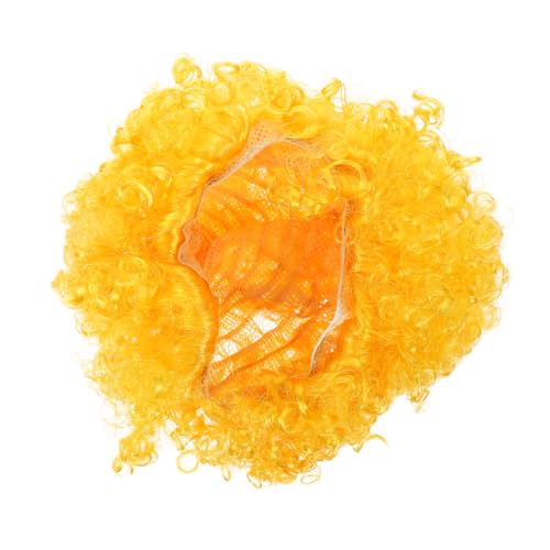 TOYANDONA Clown Perücke Mit Bunten Locken Lustige Afro-wig Für Karneval Und Halloween Kostümzubehör Für Erwachsene Leicht Und Wiederverwendbar von TOYANDONA