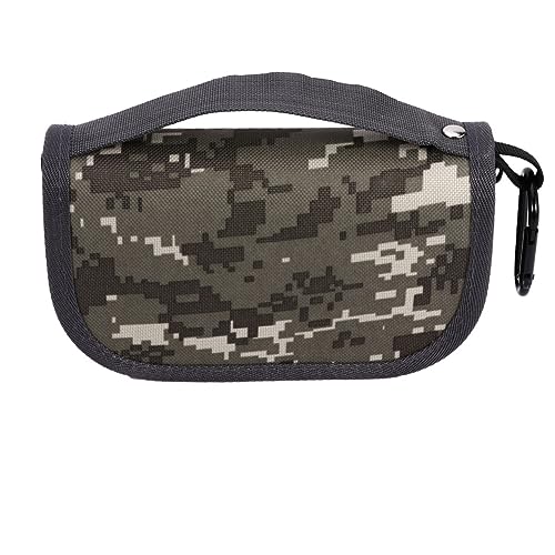 TOYANDONA Angelköderbox Aus Eva-Material Camouflage-Muster Leicht Zu Reinigen Und Langlebig Zur Aufbewahrung Von Haken Ködern Und Angelutensilien Mit Karabiner Zum Tragen Einfacher Stil von TOYANDONA