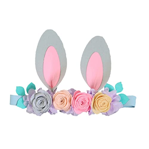 TOYANDONA -stirnband Ostern Süßes Stirnband Häschen-ostern-stirnband Bandana Stirnband Kinder Stirnbänder Kinder-tiara -haargummi Stirnband Für Kleinkinder Haarschmuck Hase von TOYANDONA