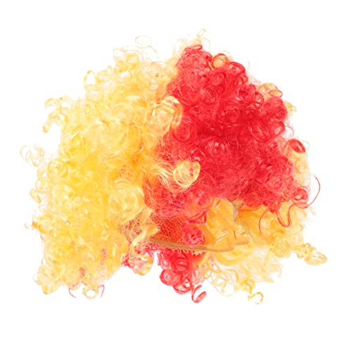 TOYANDONA Carnival Clown Perücke Farben Lustige Party Requisiten für Karneval und Rollenspiele Hautfreundlich von TOYANDONA