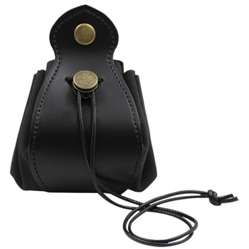 TOYANDONA Dice Storage Bag Tragbare Würfelaufbewahrung Aus Leder Organizer Für Spiele Und Kleine Gegenstände Staubdicht Für Brettspiele Münzen Und Karten von TOYANDONA