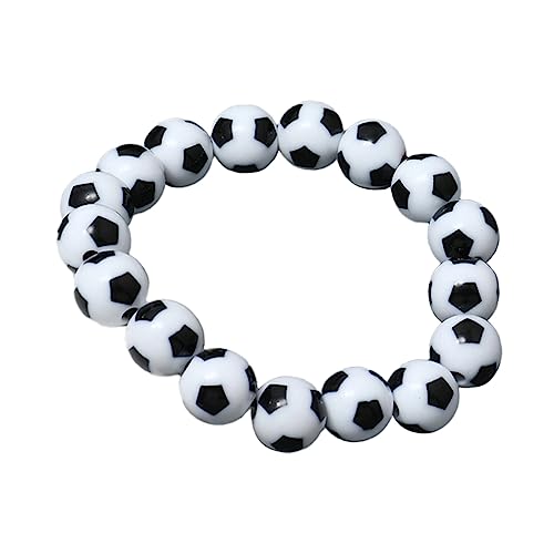 TOYANDONA Fußball-perlenarmband Für Männer Mit Fußballsymbolen Minimalistisches Design Als Accessoire Für Fußballfans von TOYANDONA
