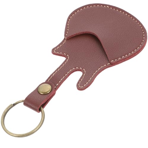 TOYANDONA Organizer Für Aufbewahrungstaschen n-Pick-Set nplektren Dünn Halter Für nplektren Plektrenetui Aus Leder Ukulele Kapodaster Mittlere npicks Tasche Für npicks Messing Haut Tragbar von TOYANDONA