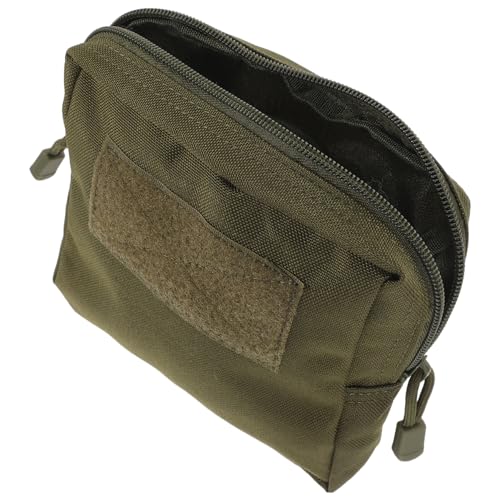 TOYANDONA Hängende Handytasche Tailentasche Für Männer Zubehör Gürteltaschen Bauchtasche Hüftgurt Wandergürteltasche Im Freien Taille Motorradtasche Sport Army Green Nylon von TOYANDONA