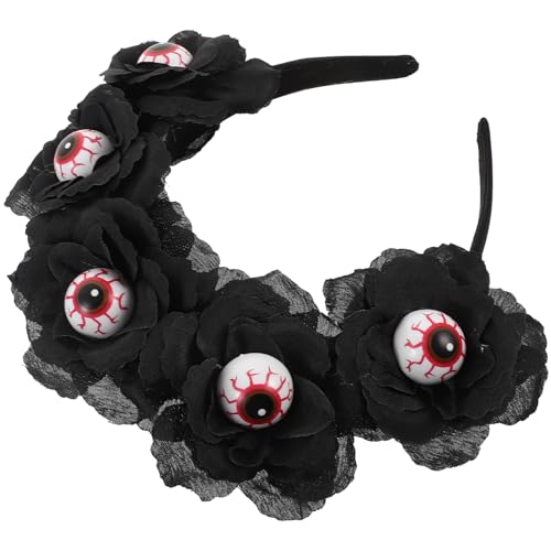 TOYANDONA Halloween Haarschmuck Mit Schädelmotiv Verkleidung Zubehör Für Cosplay Partys Und Festlichkeiten Für Frauen Und Mädchen von TOYANDONA