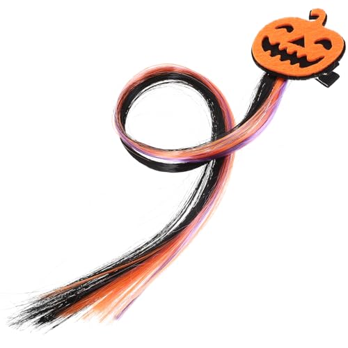 TOYANDONA Halloween Haarspange mit Bunten Perücken Dekoratives Haar Accessoire für Erwachsene für Halloween und Kostümpartys Vielseitig Einsetzbar um Ihren Look zu Verbessern von TOYANDONA