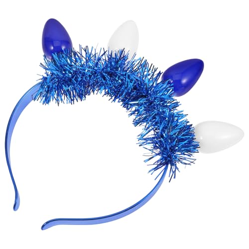 TOYANDONA Hanukkah Haarband Mit Lichtbulben-design Festliches Accessoire Für Hanukkah-partys Und Feiern Vielseitig Und Leicht Für Gruppenfotos Steigerung Der Festlichen Atmosphäre von TOYANDONA
