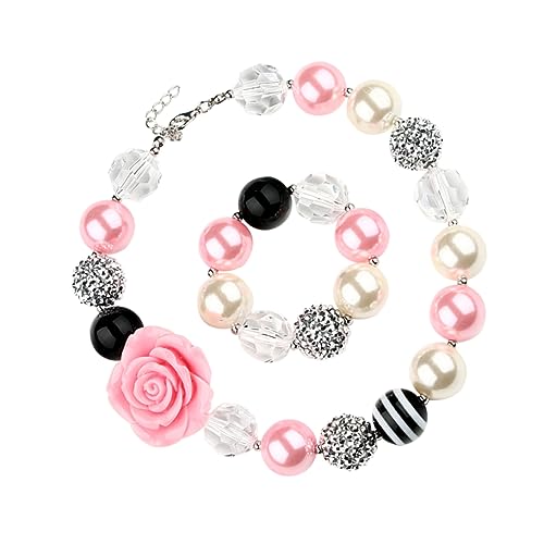 TOYANDONA Mädchen Halskette geschenkset set for Modeschmuck Set Schmuck Set -Schmuckset Klobiges -Schmuckset Mädchen Schmuck TOYANDONA Mädchen Halskette geschenkset set for Modeschmuck Set Schmuck Set -Schmuckset Klobiges -Schmuckset Mädchen Schmuck von TOYANDONA