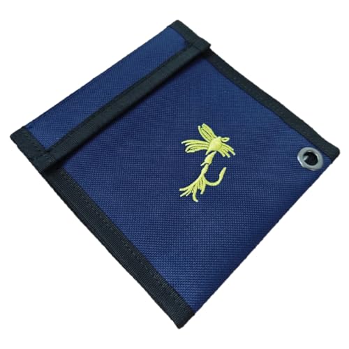 TOYANDONA Multifunktionale Fliegenfischerei Aufbewahrungstasche mit Mehreren Schichten Atmungsaktiver Angeltaschen Organizer für Fliegenfischzubehör Tragbar und Leicht für Angelreisen von TOYANDONA