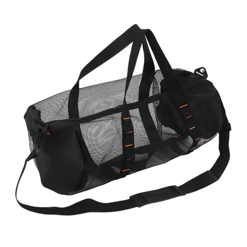 TOYANDONA Netz-Strandtasche Für Damen Schnelltrocknende Schwimm-Aufbewahrungstasche Geräumige Tauchtasche Aus Netzgewebe Für Outdoor-Reisen Und Strandurlaube von TOYANDONA