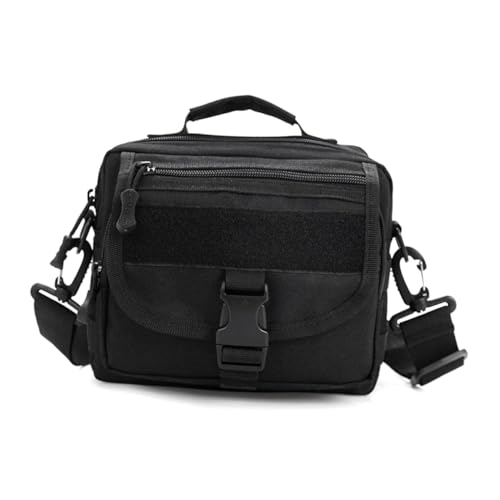 TOYANDONA Outdoor Kleine Multifunktionale Schultertasche aus Robustem Nylon Verstellbarer Crossbody Umhängetasche für Damen und Herren für Camping Wandern und Outdoor aktivitäten von TOYANDONA