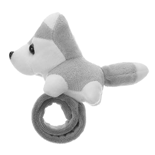 TOYANDONA Plüsch Schnapparmband Kuscheltier Langlebiges Bequemes Slap Armband für Mädchen und Jungen Niedliches Tier Design Robustes Party für Geburtstag Halloween Weihnachten von TOYANDONA