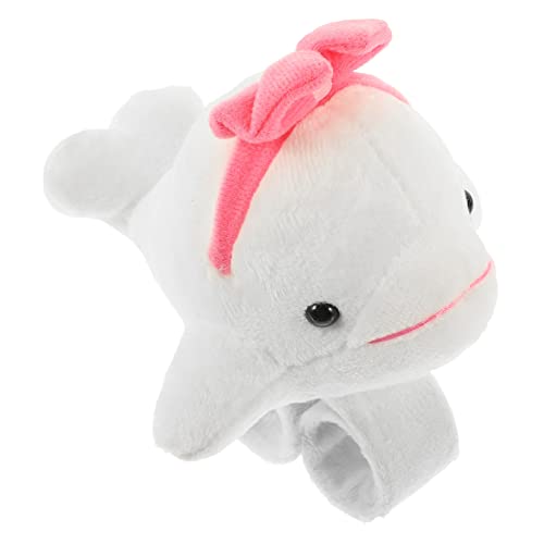 TOYANDONA Plüsch Slap Armband Kuscheliges Tier Wristband Weiches Leichtes Schnapparmband für Geburtstagsfeiern Halloween und Jungle Partys Strapazierfähig und Hautfreundlich von TOYANDONA