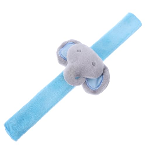 TOYANDONA Plüsch Tier Slap Armband Elefant Kuschelarmband Party Dekoration Geburtstagsgeschenk Niedliches Ausgestopftes Schnapparmband von TOYANDONA