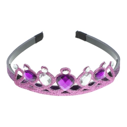 TOYANDONA Prinzessinnen Krone Mit Strass Für Mädchen Elegante Kinderhaarbänder Für Partys Cosplay Und Besondere Anlässe Leicht Bequem Und Stabil von TOYANDONA