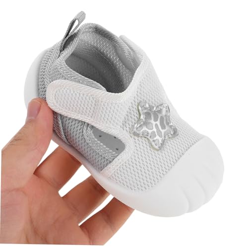 TOYANDONA Sandalen Sommer Mesh Lauflernschuhe Jungen Mädchen Atmungsaktiv Weiche Flexible Sohle Rutschfest Erste Schuhe Für Junge Mädchen Jahre von TOYANDONA