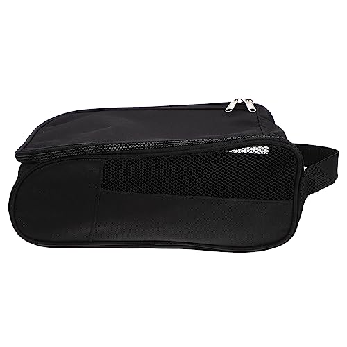 TOYANDONA Schuhaufbewahrungstasche Mit Reißverschluss Für Golfschuhe Leicht Und Tragbar Aus Hochwertigem Polyestermaterial Atmungsaktiv Und Geruchsneutral Für Herren von TOYANDONA