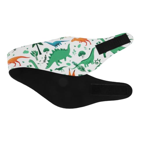 TOYANDONA Schwimmstirnband Mit Ohrabdeckungen Wasserdichtes Stirnband Zum Schwimmen Elastisches Stirnbänder Für Dusche Und Schwimmen Schützende Stirnbänder Für Frauen Und Anfänger von TOYANDONA