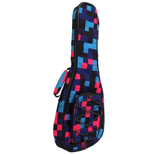 TOYANDONA Ukulele Tasche Organizer für Musikinstrumente Stilvolles und Funktionales Zubehör mit Großem Stauraum für Noten und Zubehör Verstellbare Schultergurte Robuster Rucksackstil von TOYANDONA