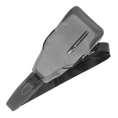 TOYANDONA Umhängetasche für Herren mit USB Ladeanschluss Große Brusttasche Verstellbare Schultertasche Leichte Mehrzweck für Outdoor Aktivitäten und Täglichen Gebrauch von TOYANDONA