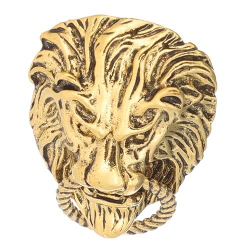 TOYANDONA Vintage Löwenbrosche Herren Anstecknadel Animal Pin Elegantes Design für Anzüge Party Kleidung Accessoire Hochwertige Detailverarbeitung von TOYANDONA