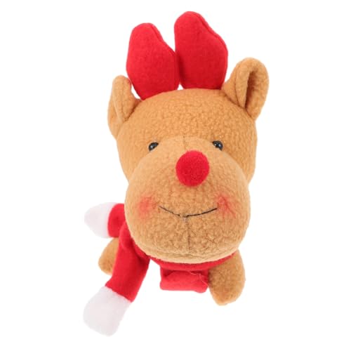 TOYANDONA Weihnachtlicher Party Slap Bracelet mit Niedlichem Elchmotiv Weiches PP Baumwollmaterial Leicht und Kompakt als Festlicher Partyschmuck und für Weihnachtsfeiern von TOYANDONA