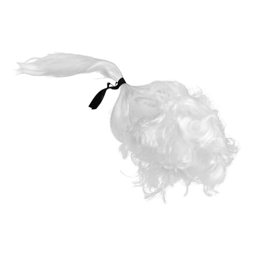 TOYANDONA Richterperücke Für Junge Mädchen Lockiges Haar Cosplay Perücke Anwaltskostüm Outfit-perücke Für Partys Und Veranstaltungen Chemiefaserperücke Für Verschiedene von TOYANDONA