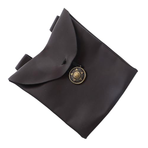 TOYANDONA Wikinger-Renaissance-Tasche Vintage Wikinger-Accessoires Renaissance-gürteltasche Mittelalterliche Renaissance-kostümzubehör Faire-Accessoires Pu Schmuck Herren Geldbörse von TOYANDONA