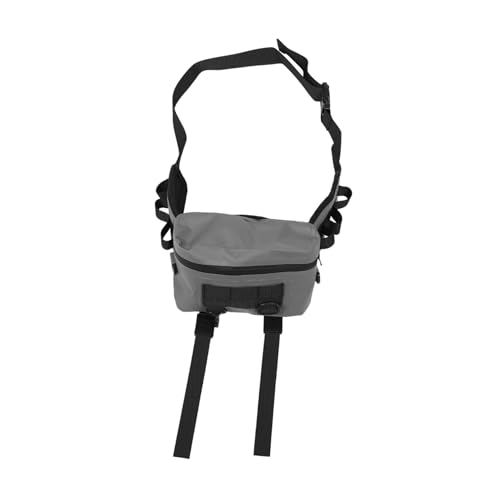 TOYANDONA wasserdichte Angeltasche mit Rutenhalter Multifunktionale Outdoor Hüfttasche für Angeln Camping und Sport Kleine Tackle Bag Tragbar für Herren von TOYANDONA